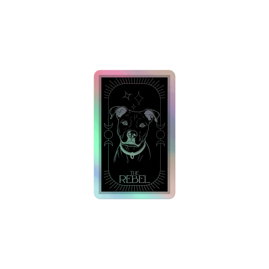 The Rebel Holographic Sticker product image (1)