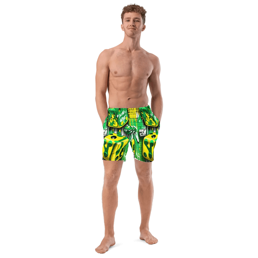 Graffiti Dice All-Over Swim Shorts product image (10)