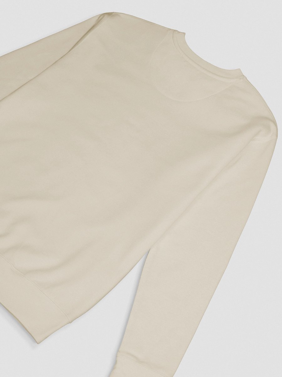 La Di Da Embroidered Sweatshirt – Playful & Colorful Statement in White or Cream product image (16)