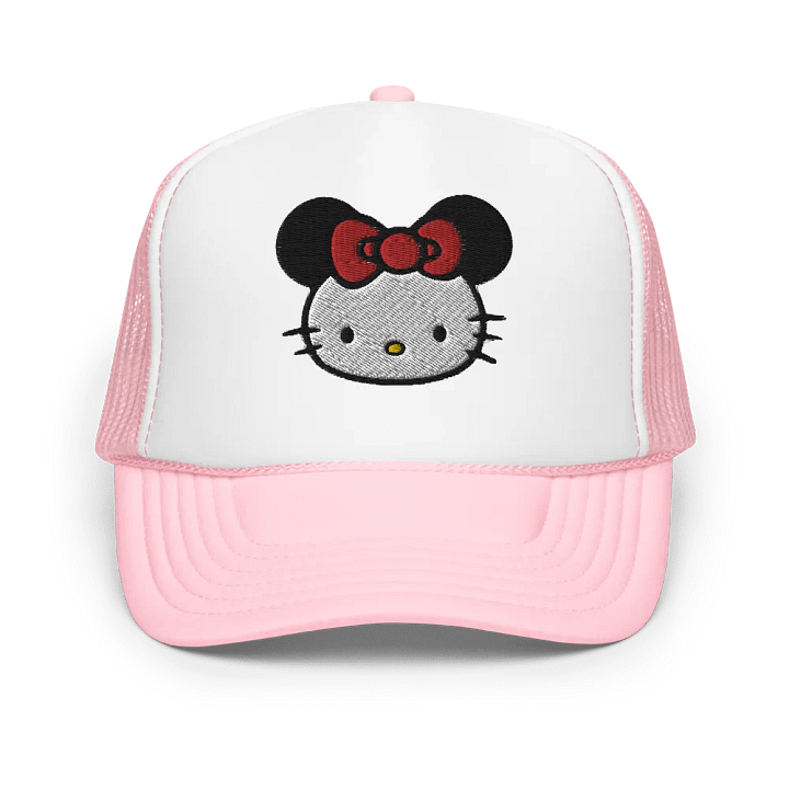 Hello Kitty x Minnie Trucker Hat (Red Bow) product image (1)
