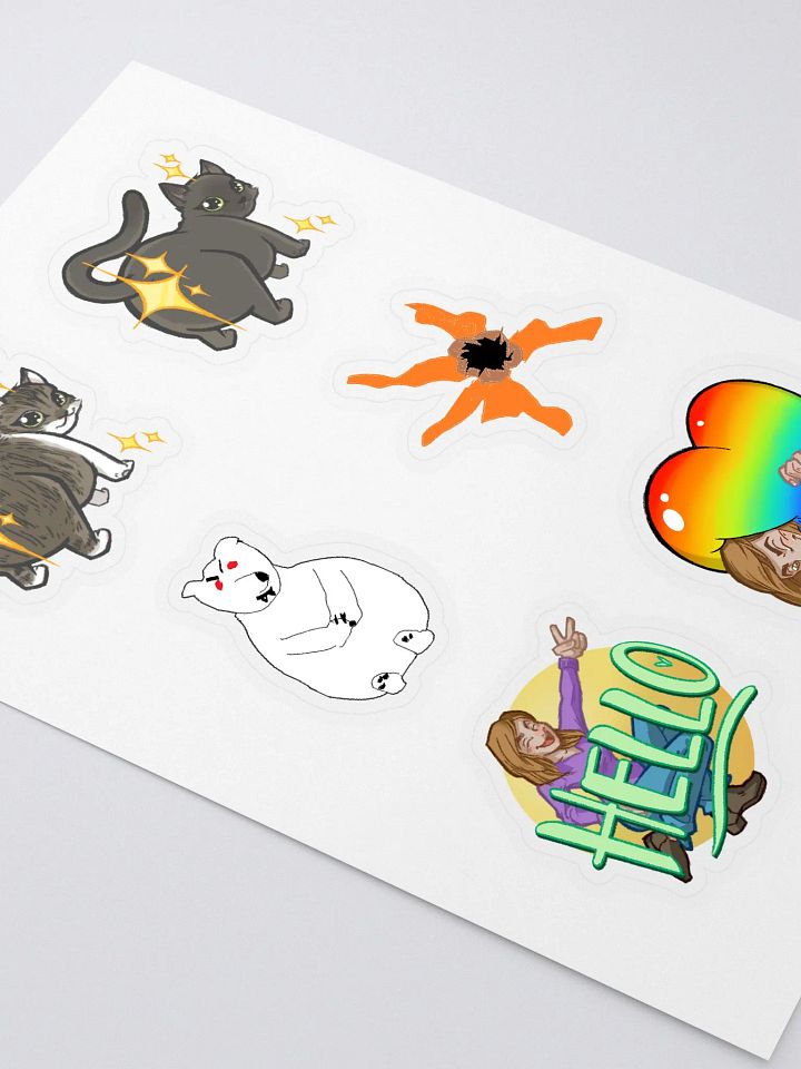 Emote Sticker Sheet product image (2)