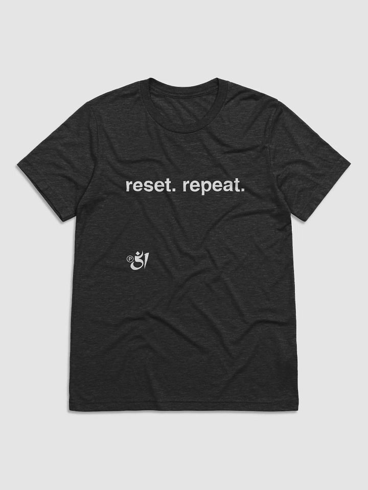 reset. repeat. tee product image (1)