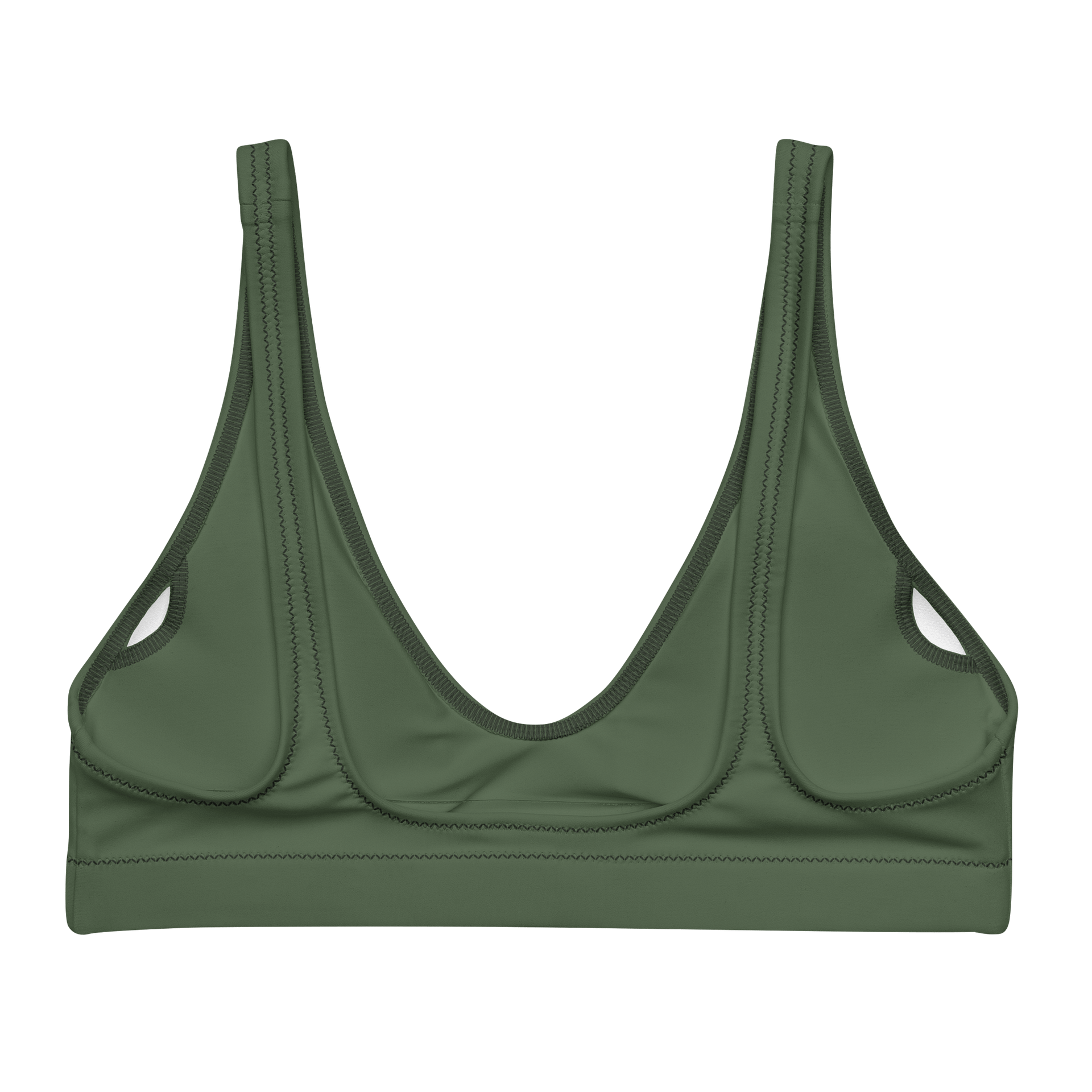 Thorned Skull High-Waisted Bikini Top product image (2)
