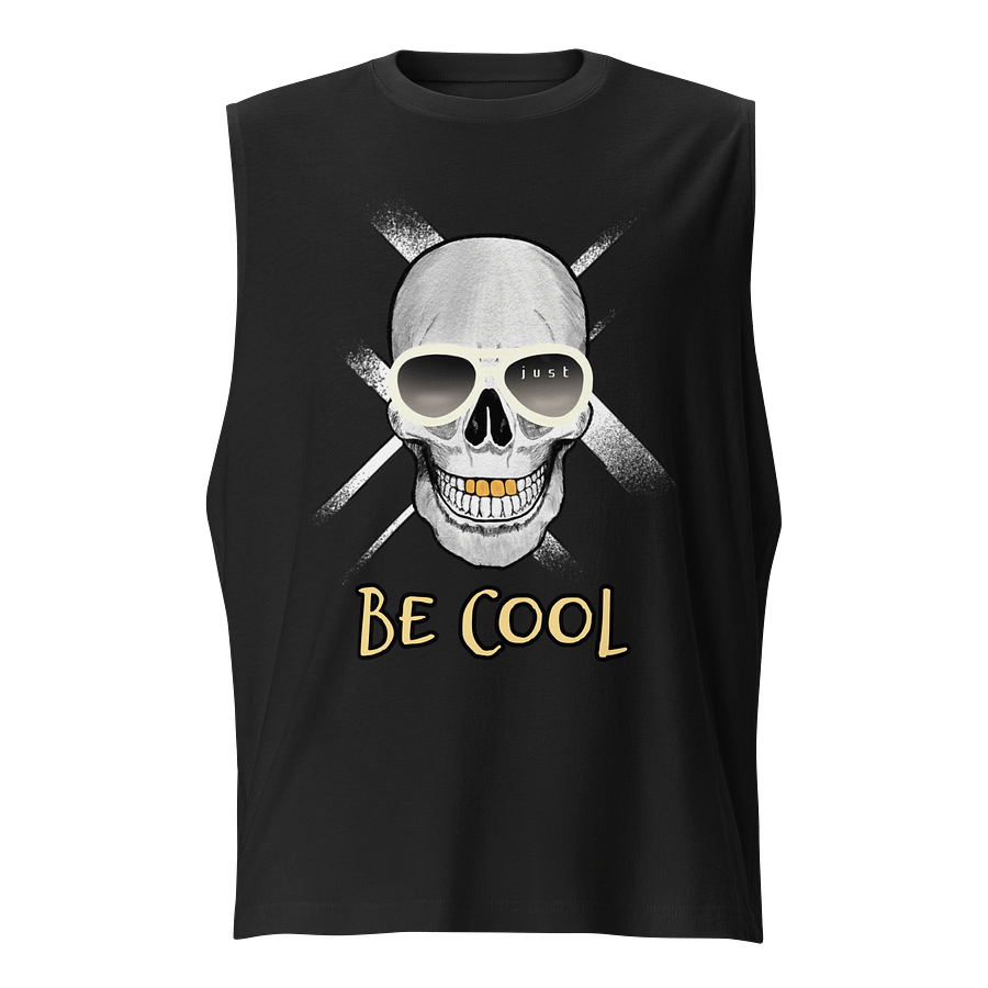 Cool Skull Sunglasses Muscle Tank product image (1)