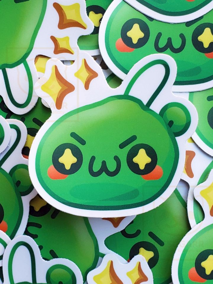Slime Squad | Confident Maple Slime Sticker product image (1)