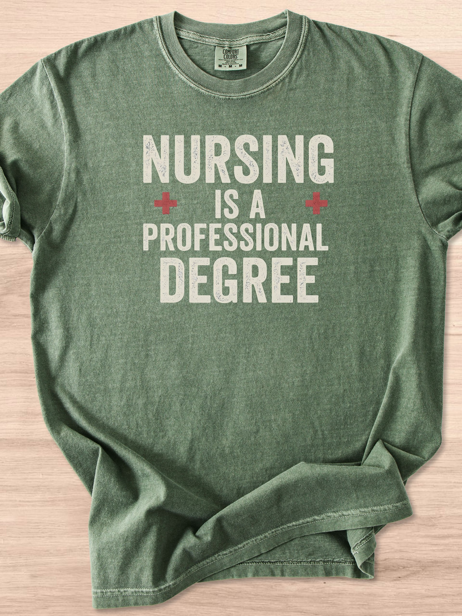 Nursing Is A Professional Degree Tee product image (32)