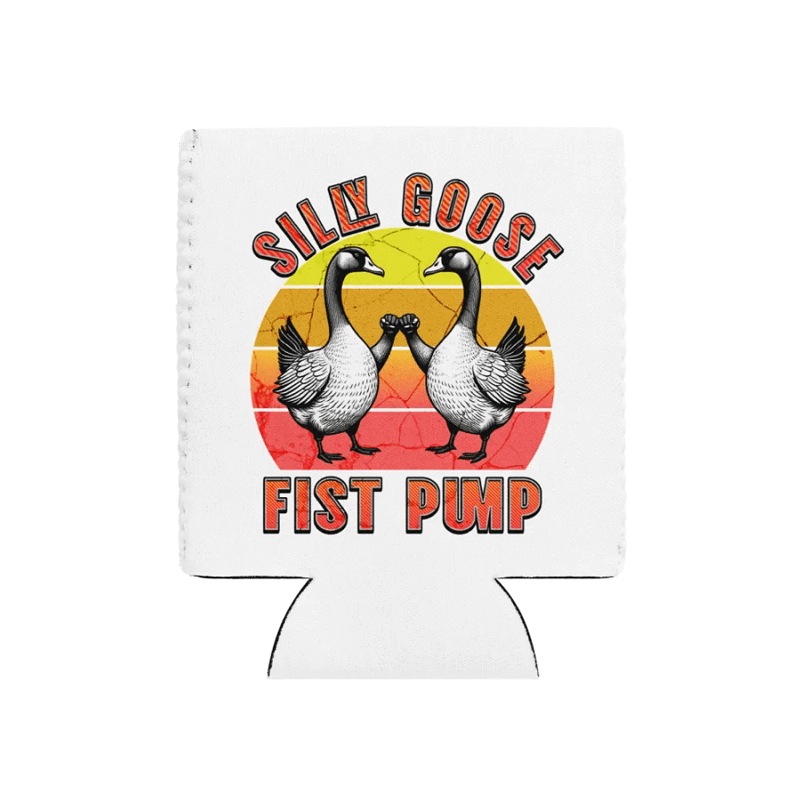 Silly Goose Fist Pump Can Cooler product image (1)