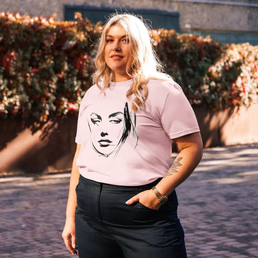 Glam Face Organic Tee product image (3)