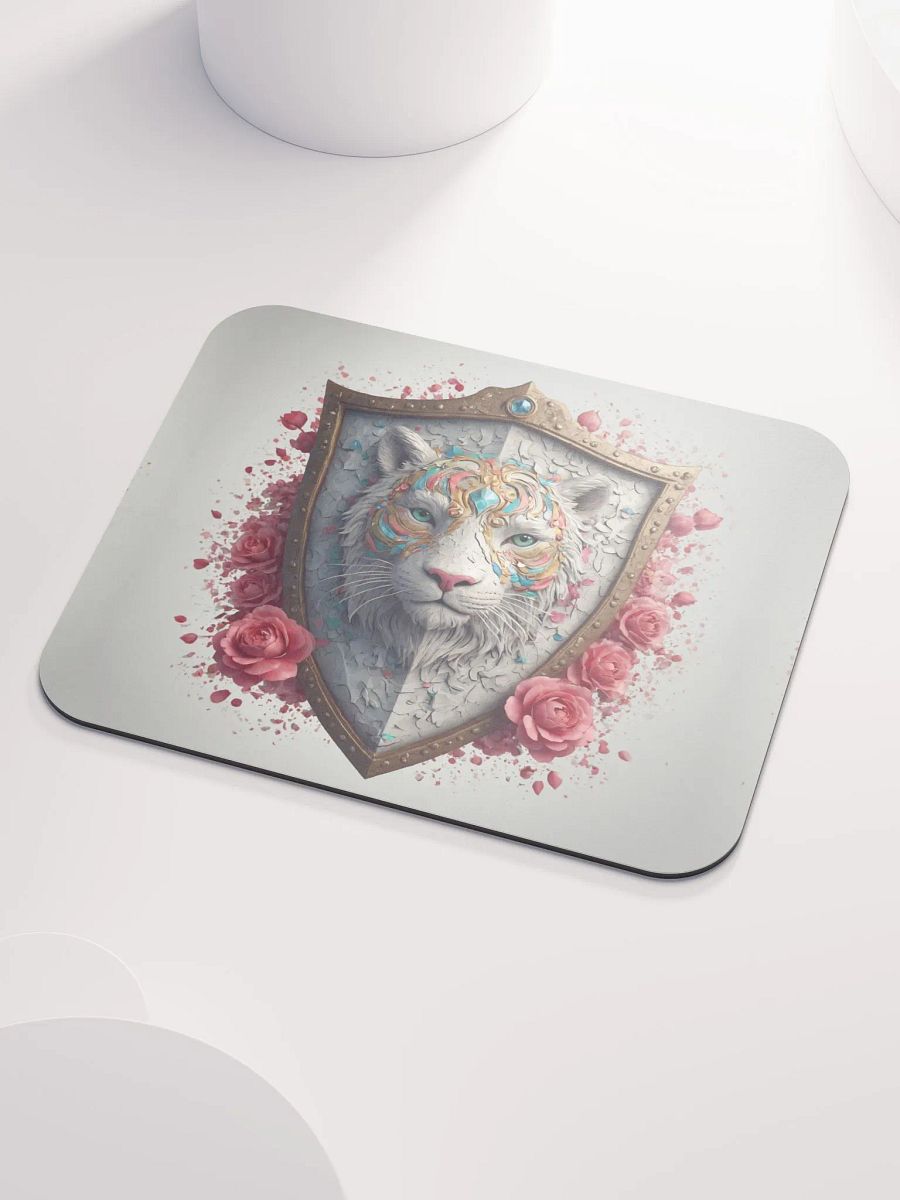 White Tiger Classic Mouse Pad product image (3)