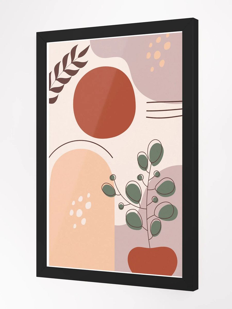 Abstract Aura Matte Framed Poster product image (8)