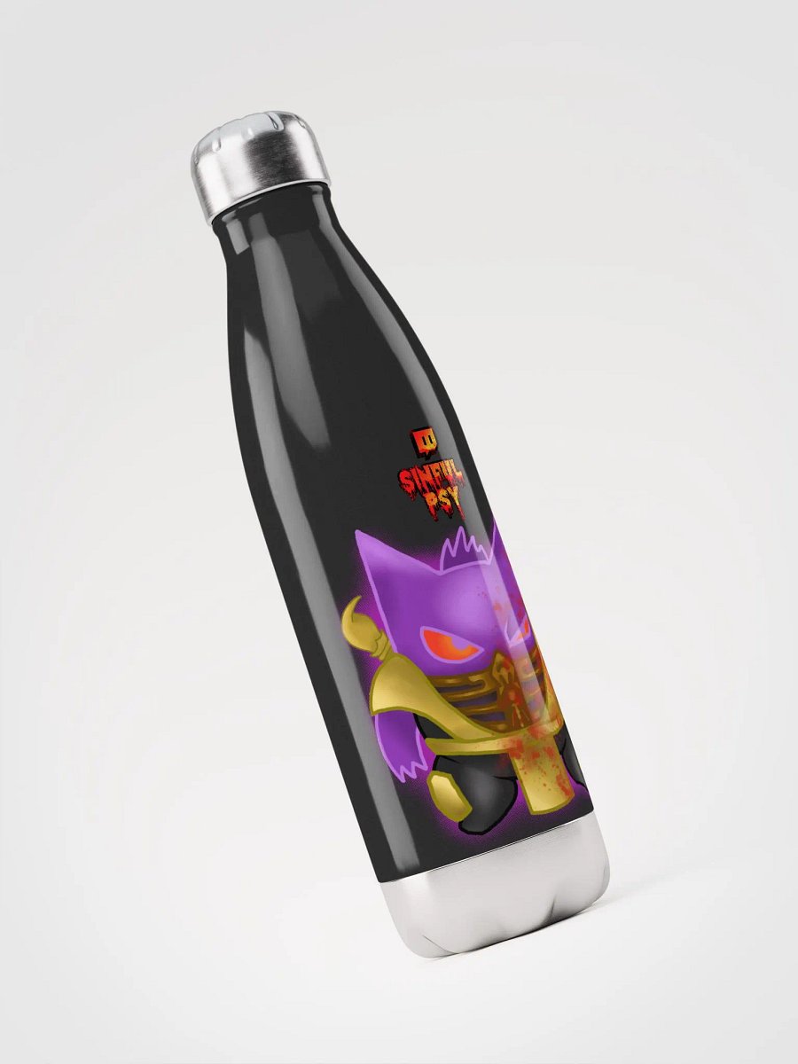 MK Bloody SinfulPsyTTV Logo Steel Water Bottle product image (3)