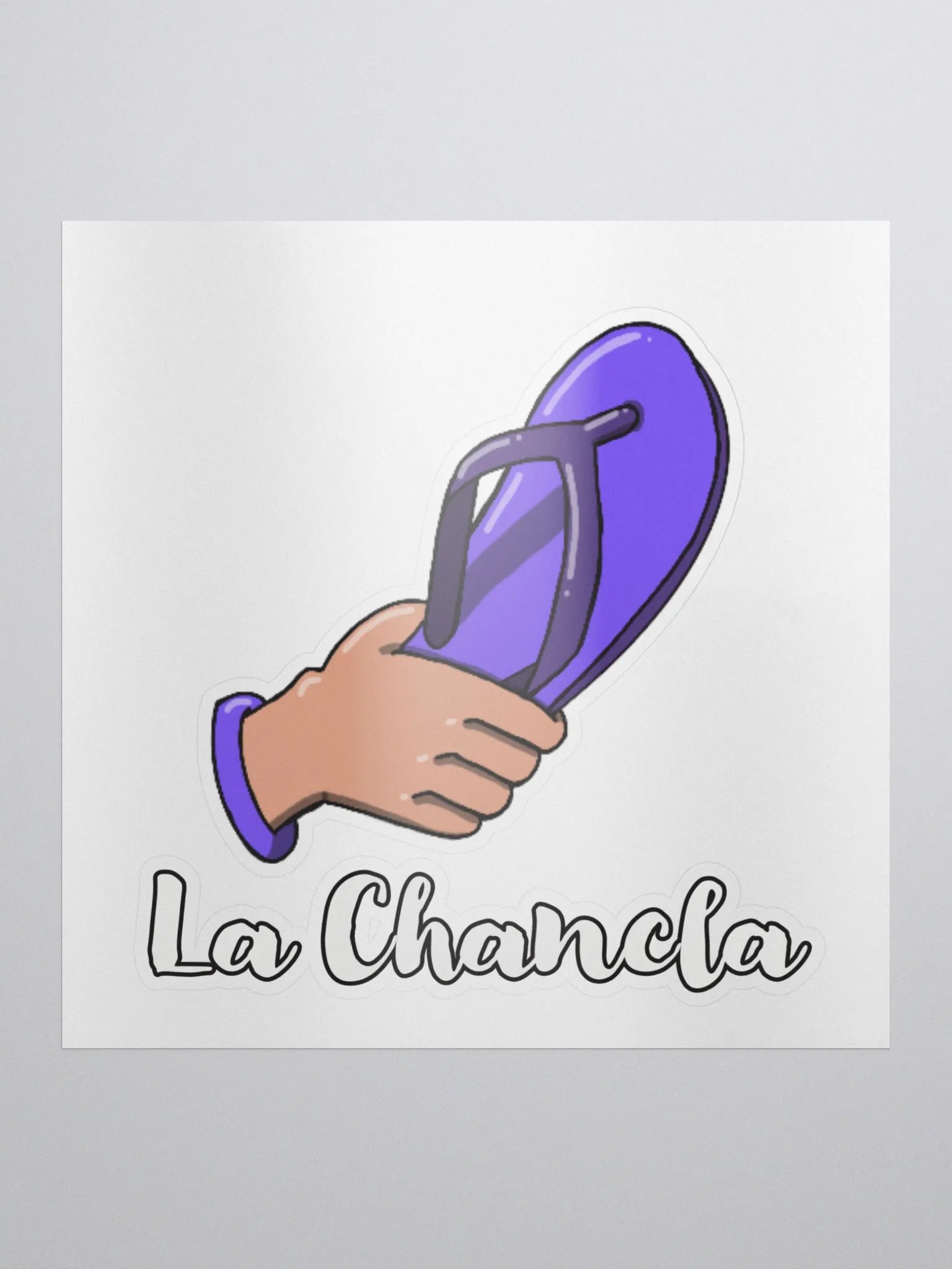 La Chancla Sticker product image (1)