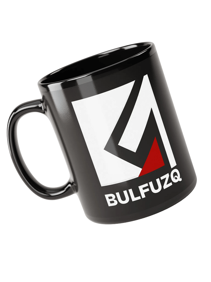 Bulfuzq | Black Glossy Mug product image (1)
