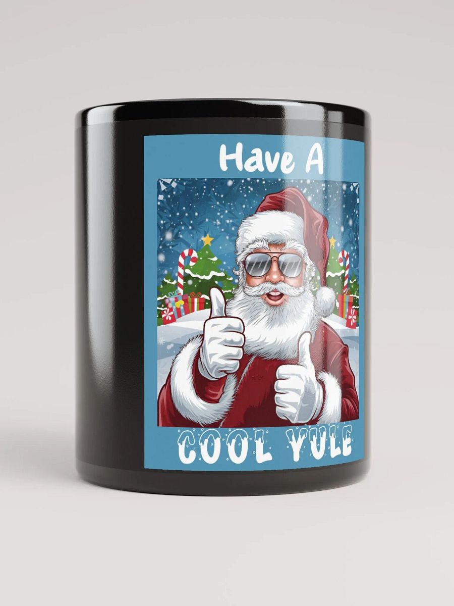 Have a Cool Yule black mug product image (9)