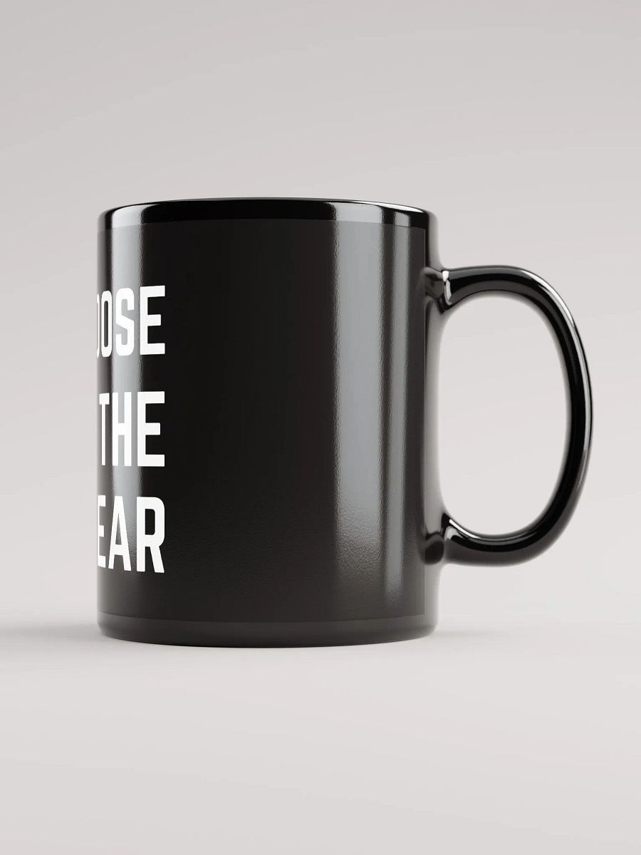 I'd Choose The Bear - Black Glossy Mug product image (2)