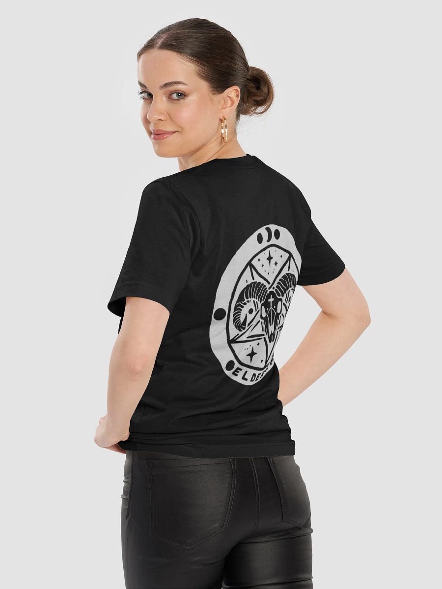 Elder Emo Pentagram & Ram Skull T-shirt product image (4)