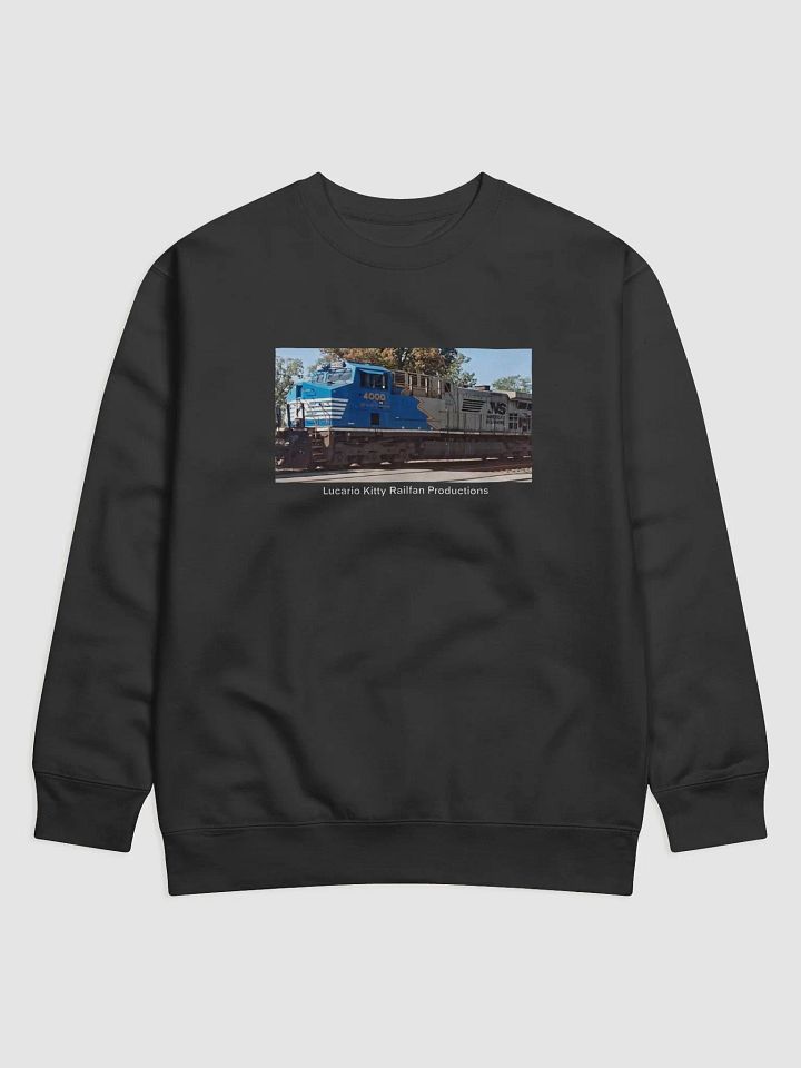 NS Blue Flamethrower Sweatshirt product image (1)