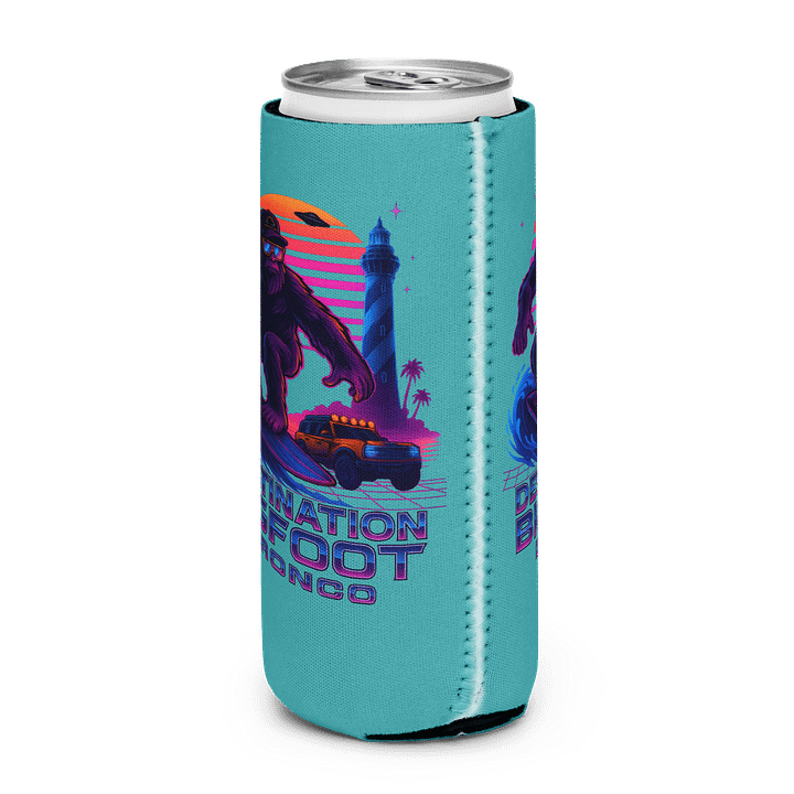 THE SYNTHWAVE SIPPER (TEAL) 12OZ REGULAR OR 12OZ SLIM COOZIE product image (11)