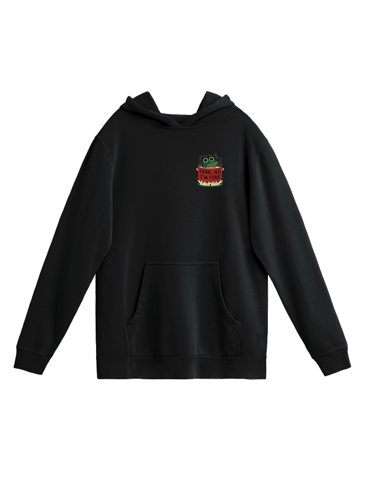Yeah No, I'm Fine Frog - Hoodie product image (1)