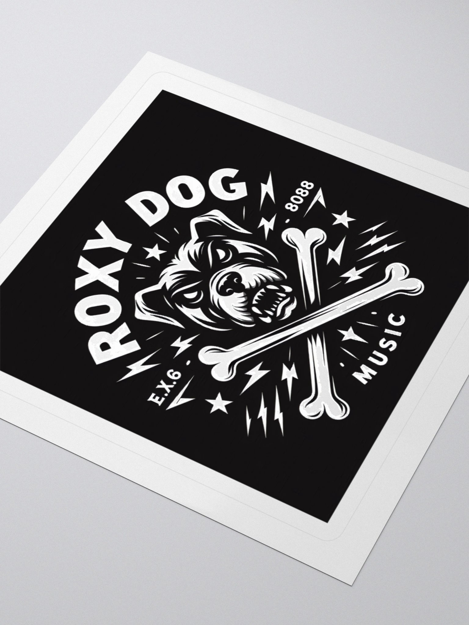 Roxy Dog Music Sticker product image (11)