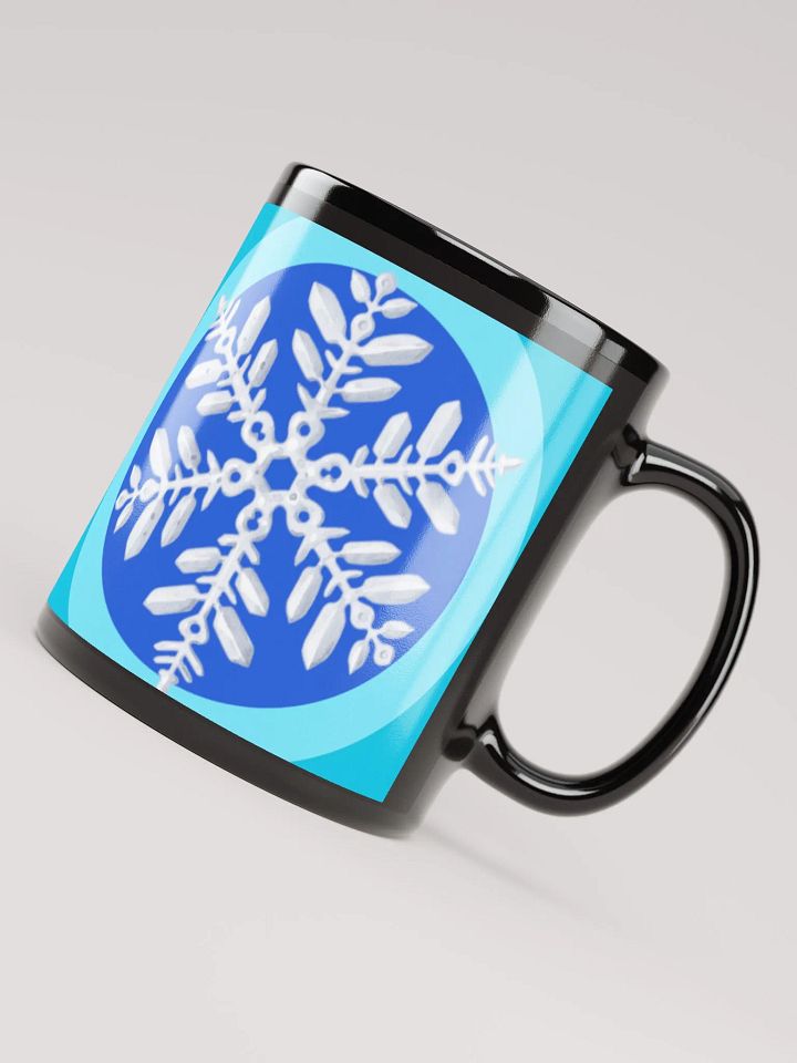 snowflake Glossy Mug product image (1)