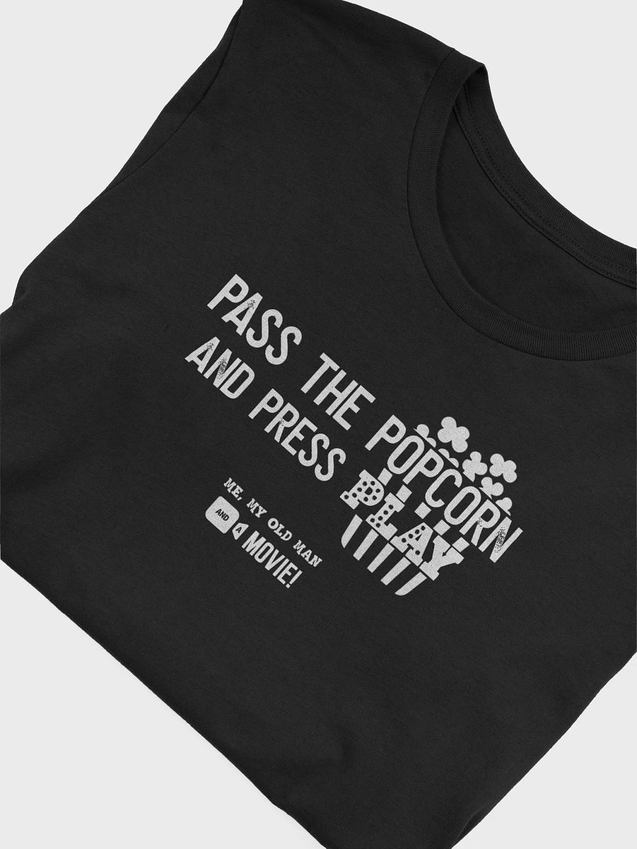 Pass the Popcorn Tee (light font) product image (5)
