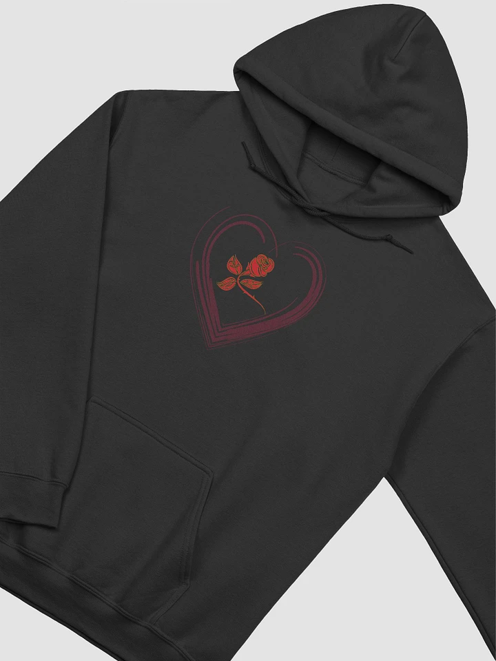 Golden Rose Heart Hoodie product image (2)