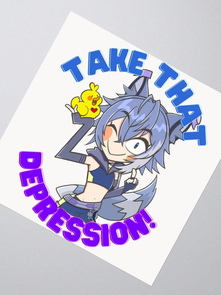 Take That Depression! Zen Sticker product image (5)