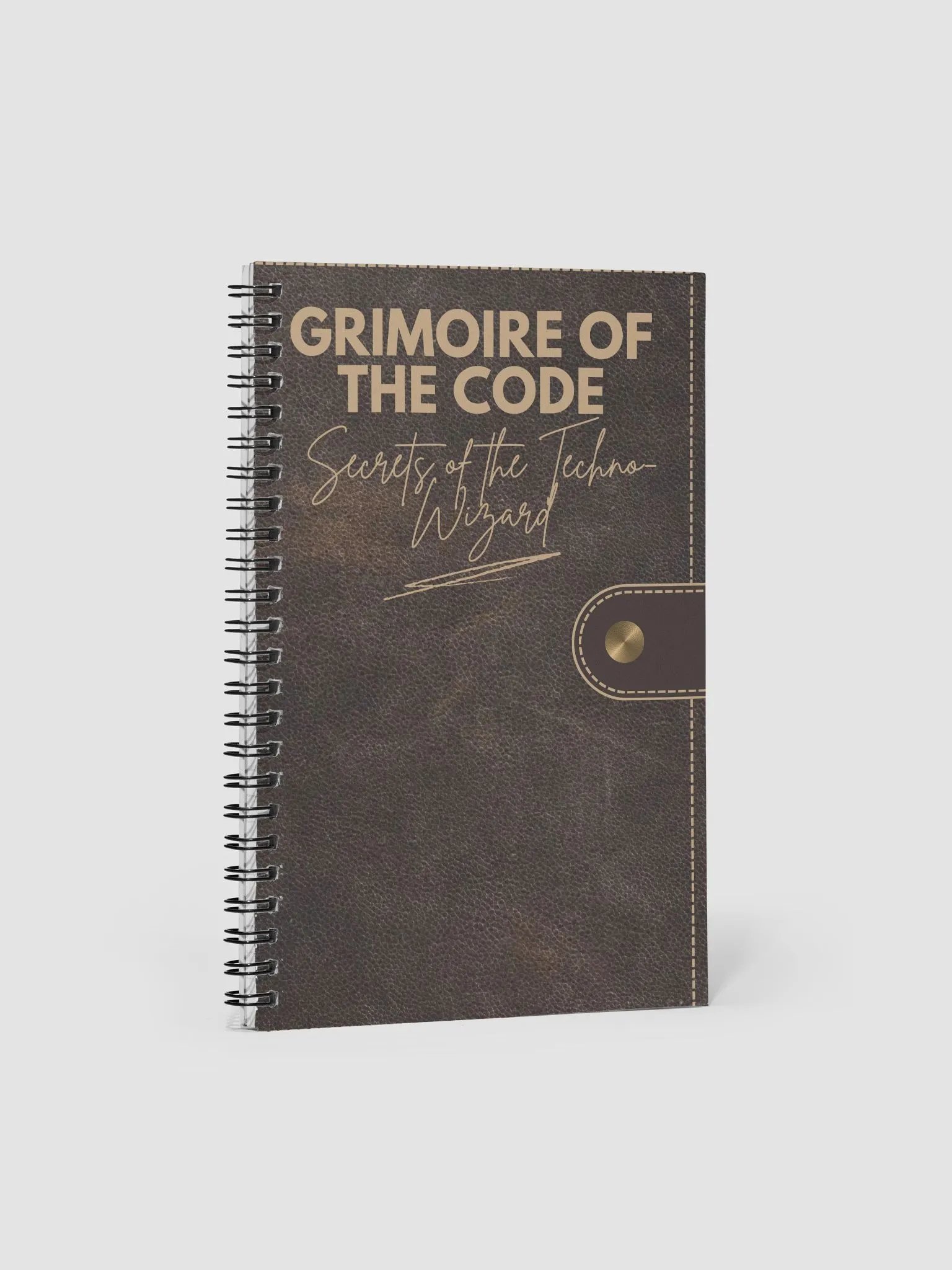 Grimoire of the Code: Secrets of the Techno-Wizard - Notebook product image (1)