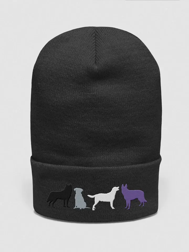 Asexual Pride Dogs Beanie product image (4)