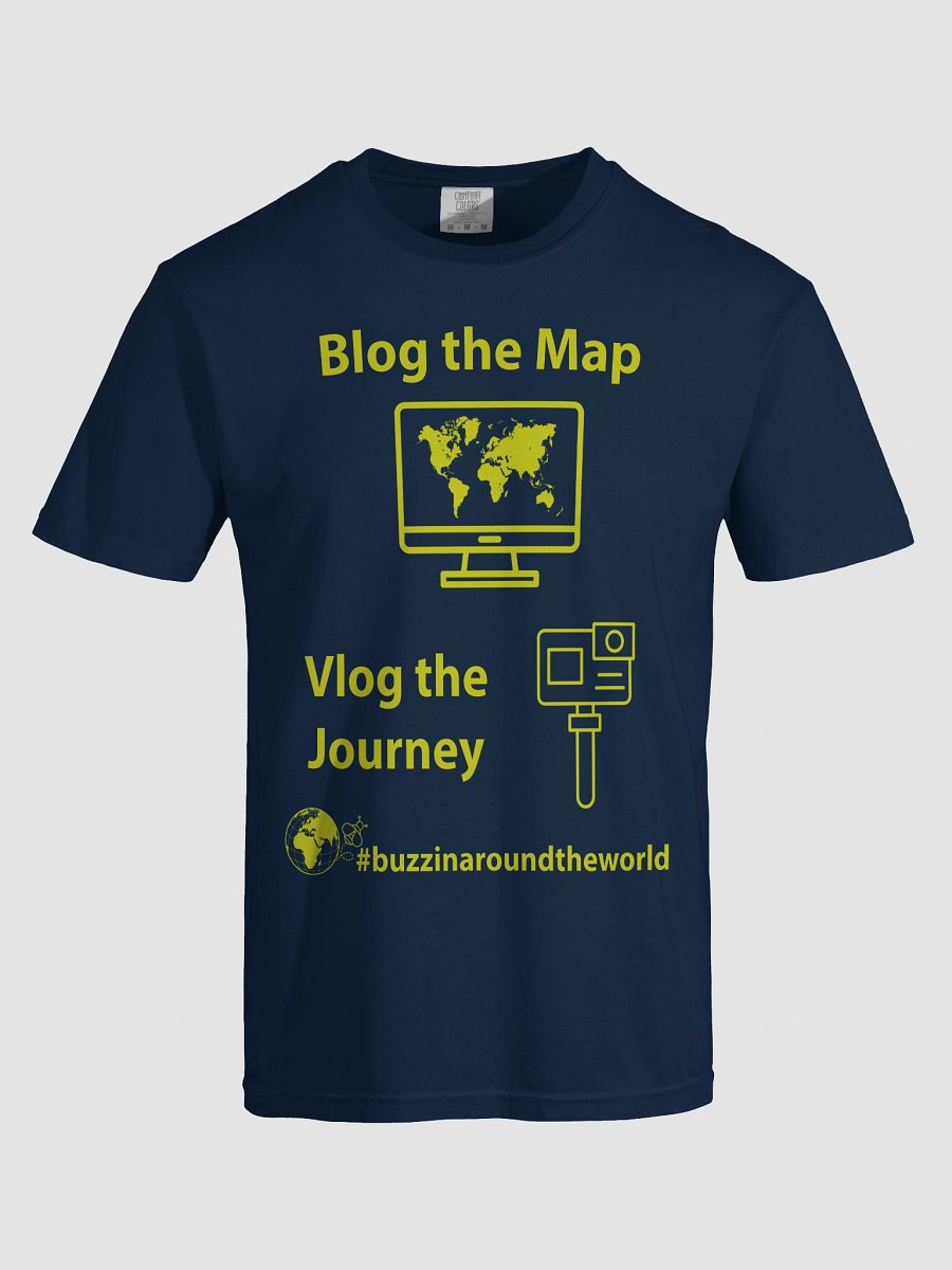 Blog The Map, Vlog The Journey T-Shirt - Classic Colors product image (57)