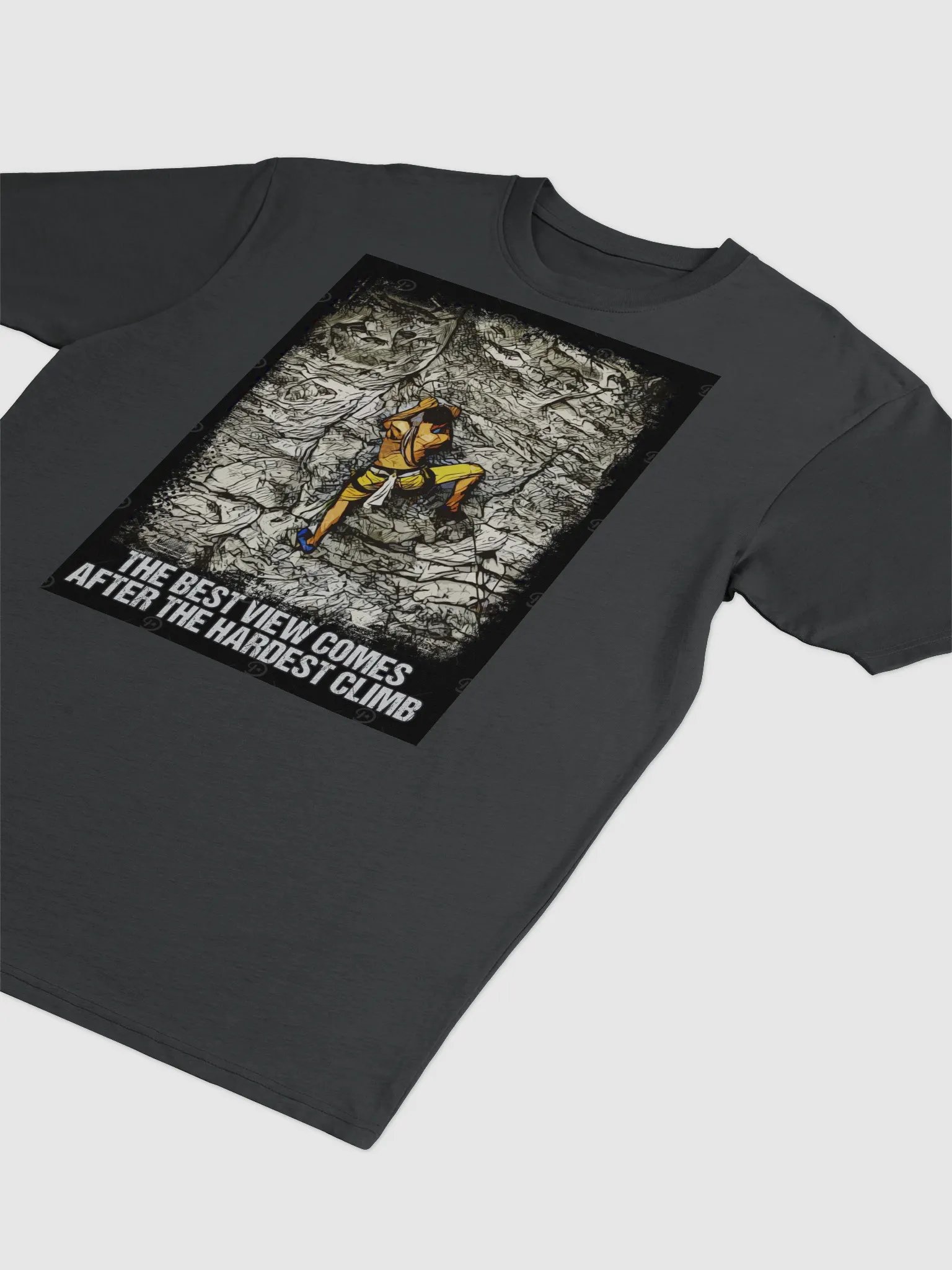 The Ascent Tee - Men's Climbing Motivation Shirt product image (3)
