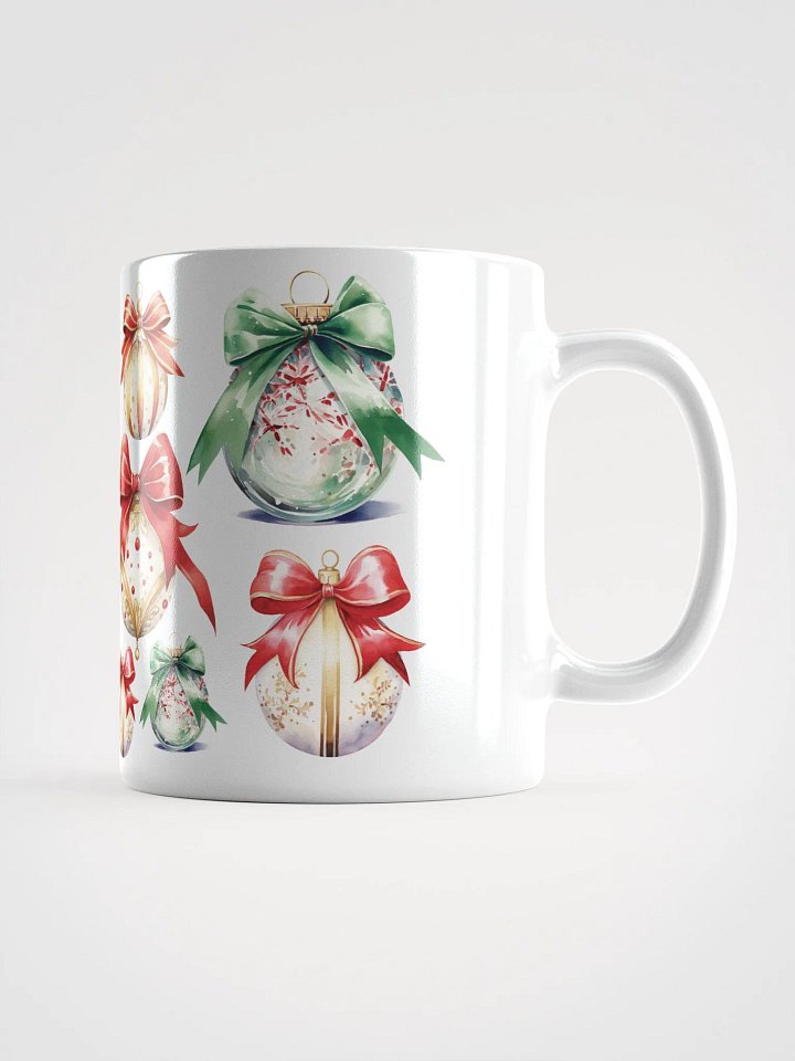 Festive Ornaments White Glossy Mug product image (1)