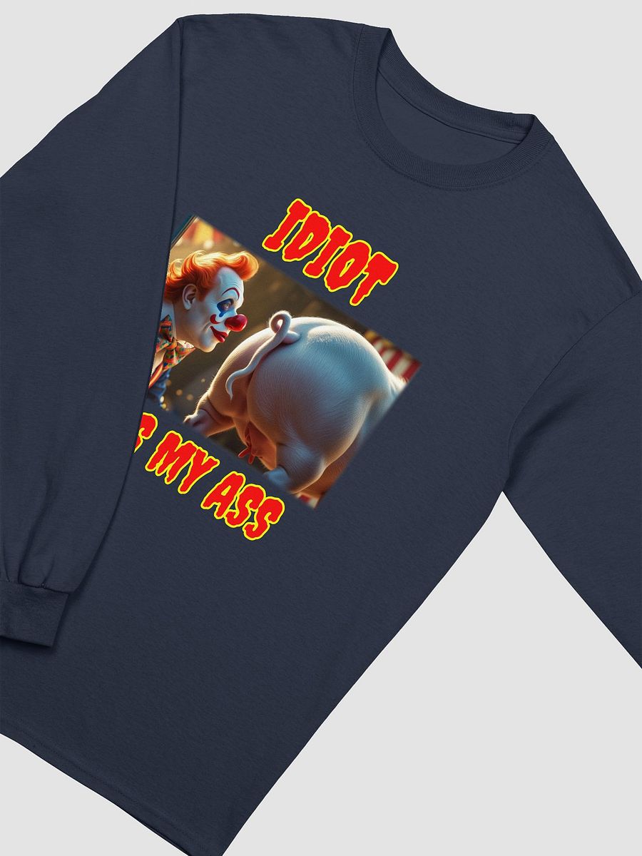 Sassy Clown Kiss My Ass Long Sleeve Tee product image (30)