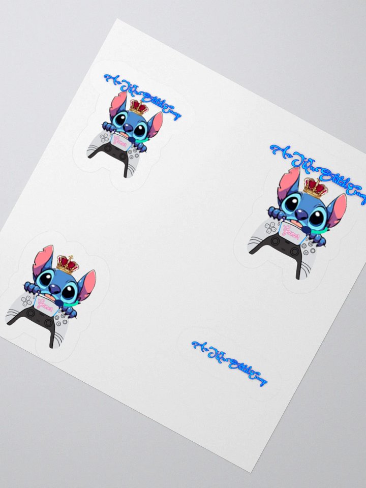 Royal Gamer Stitch Stickers product image (6)
