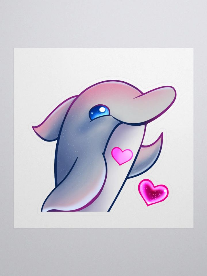 LOVE DOLPHIN - STICKER product image (1)