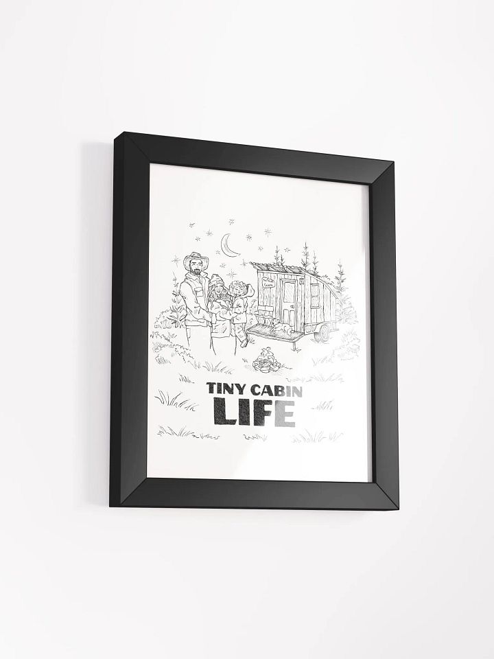 Tiny Cabin Life Poster product image (9)