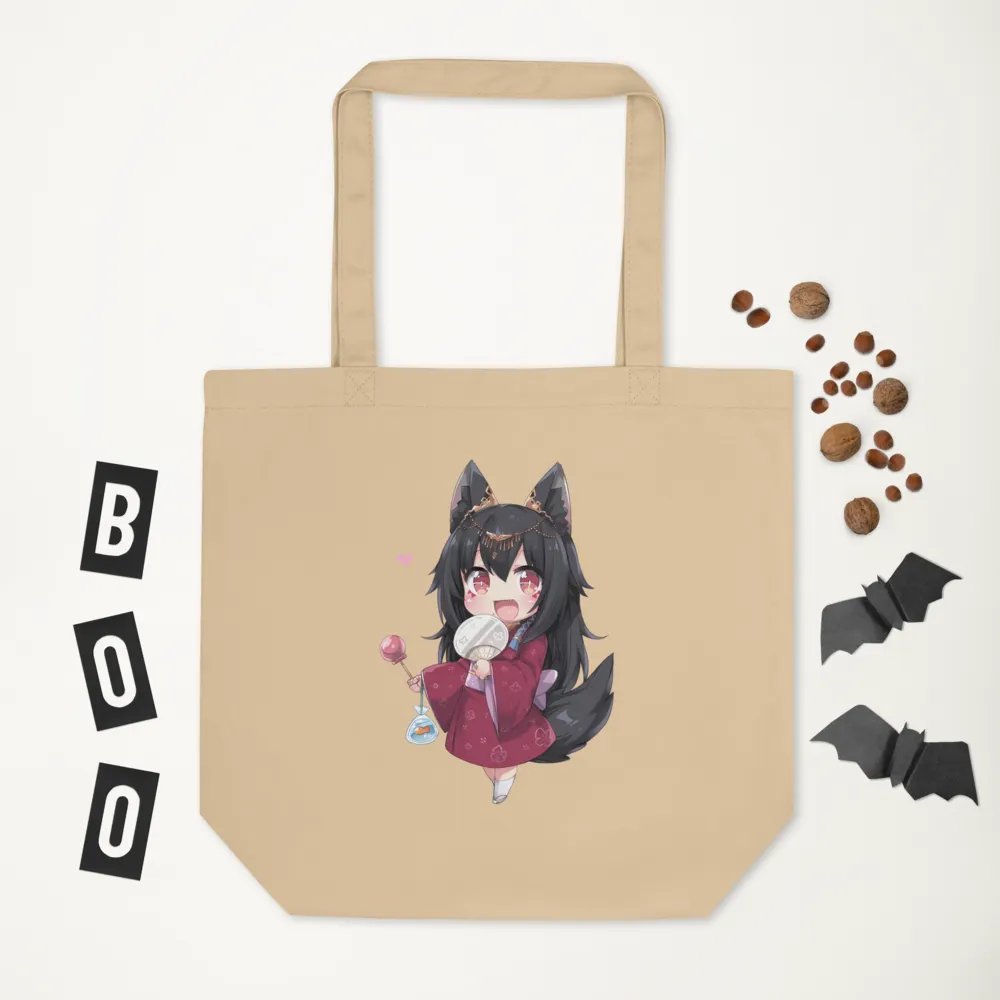 Whimsical Wolf Spirit Eco Tote product image (6)