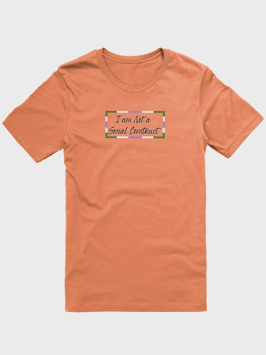 I am Not a Social Construct (lg) - Gender Queer - Supersoft T product image (3)