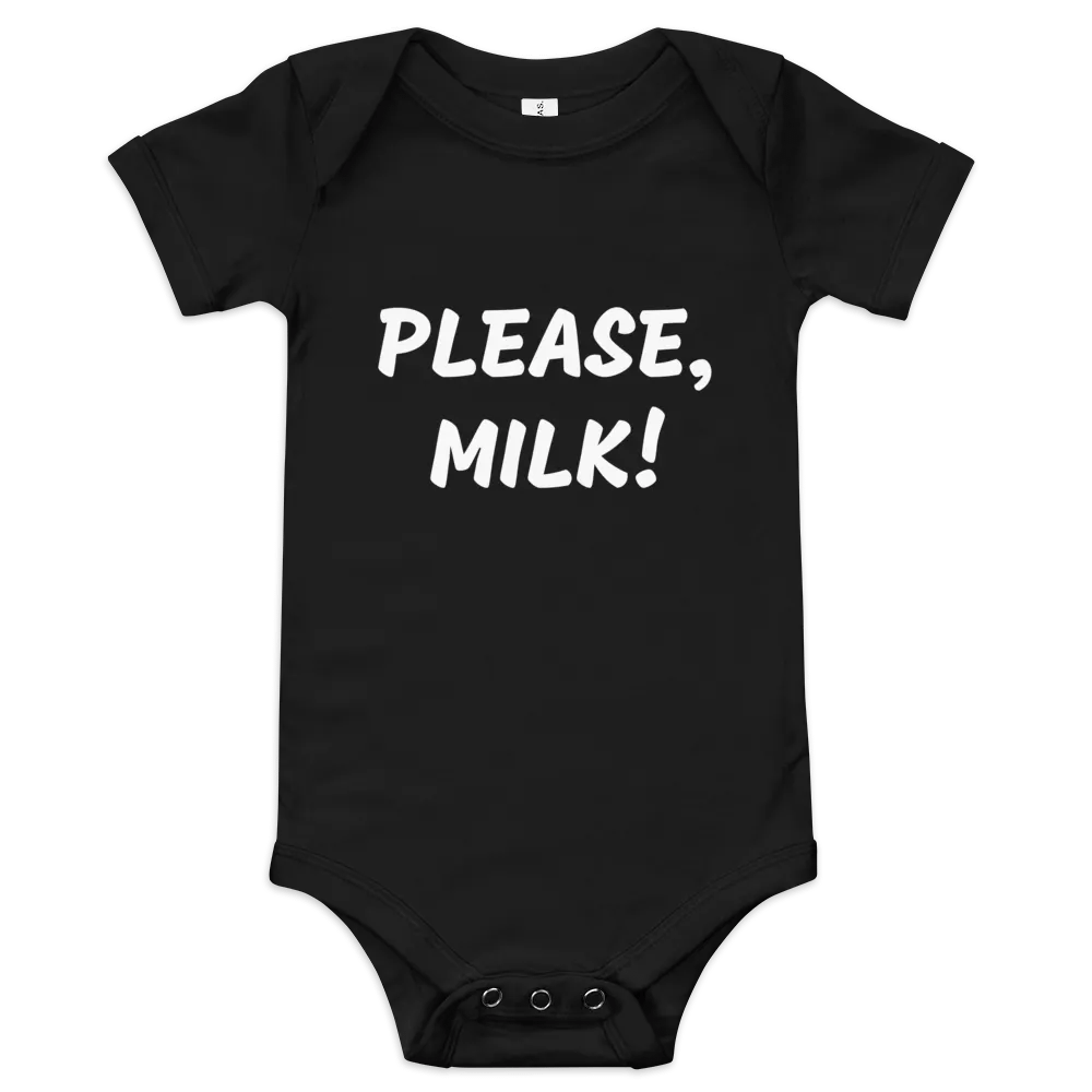 Please Milk Baby Onesie product image (1)