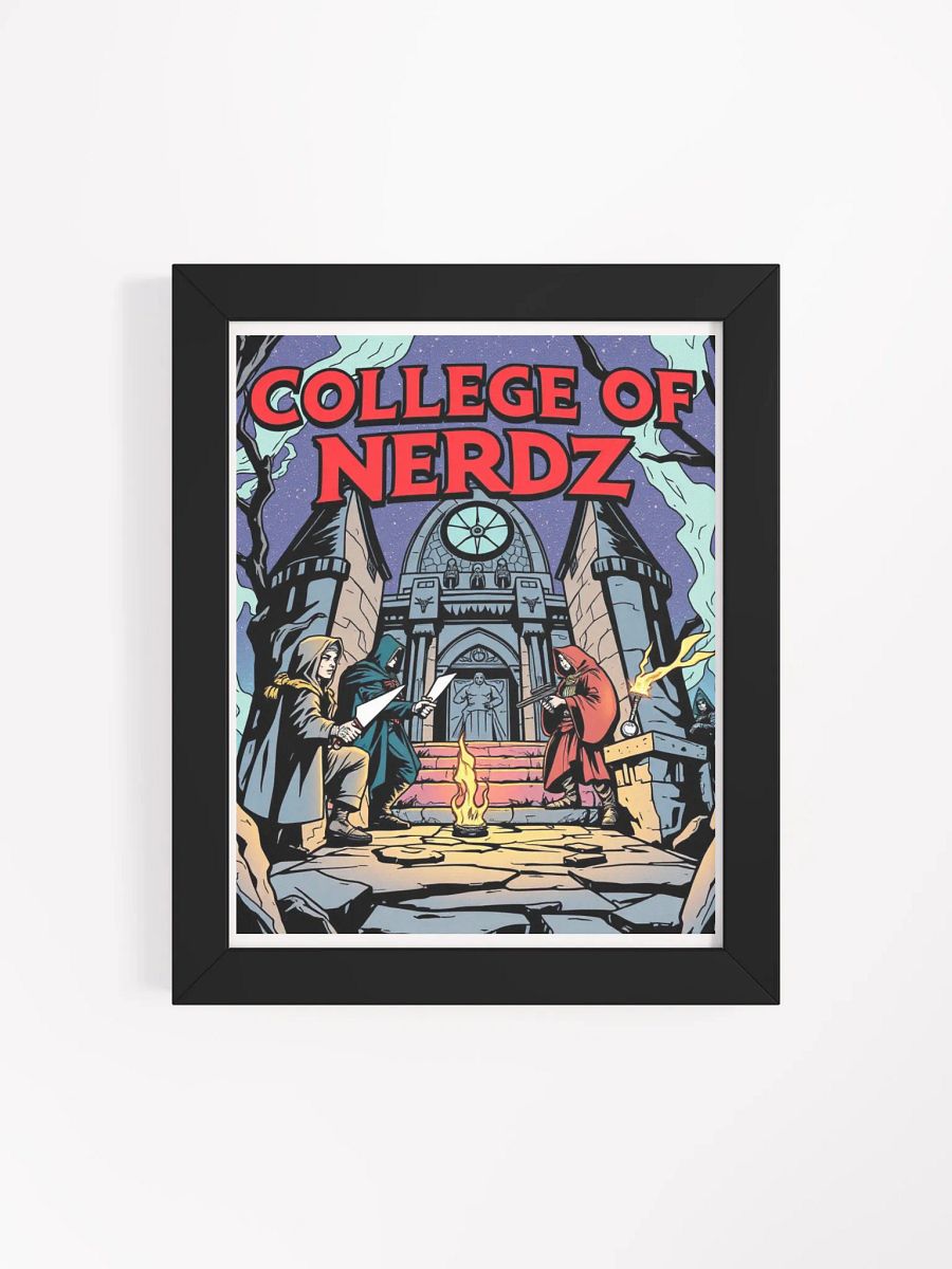 Mystical College of Nerdz Framed Poster product image (34)
