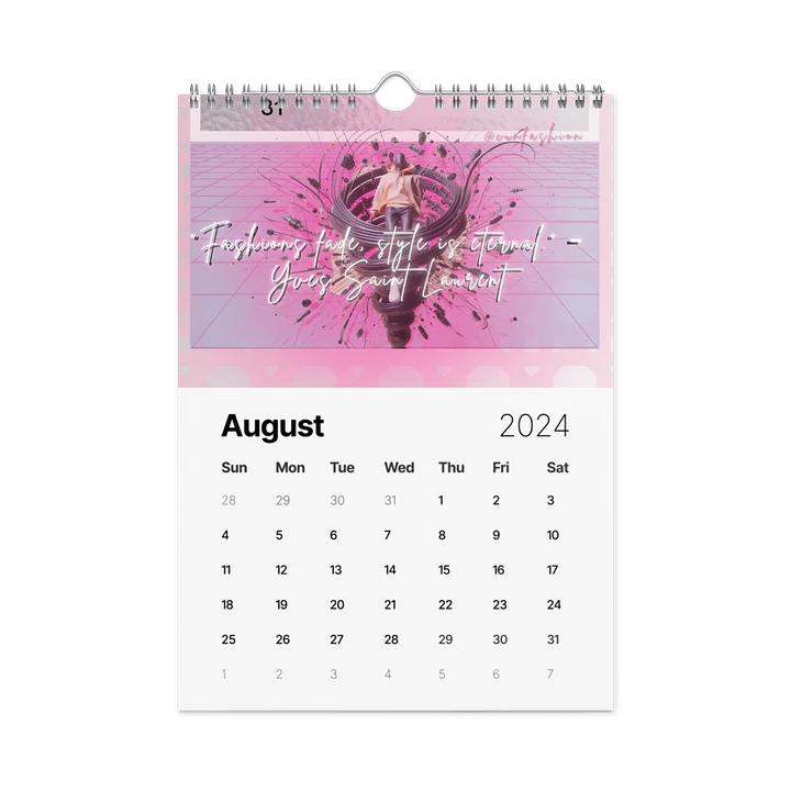 Cun's Fashion Inspiration Calendar product image (2)