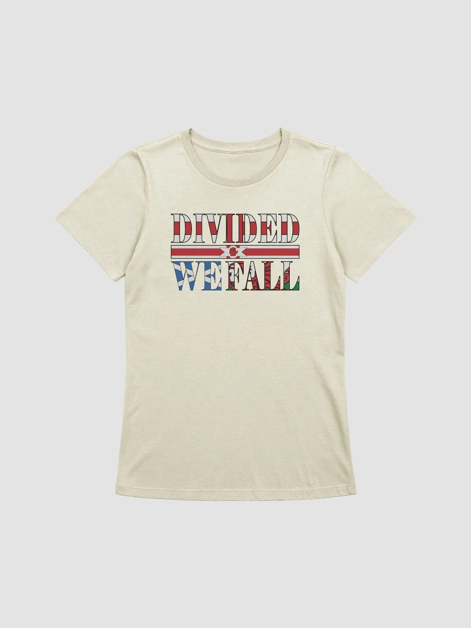 Divided We Fall - UK - Bella+Canvas Women's Supersoft Relaxed-fit T-Shirt product image (1)