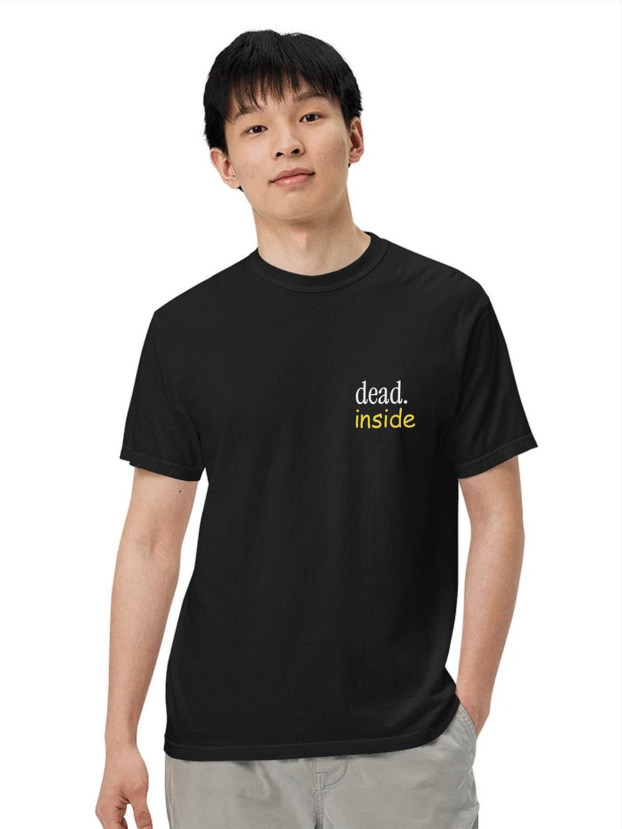 Dead Inside - A Premium Relaxed Fit Embroidered Tee product image (3)