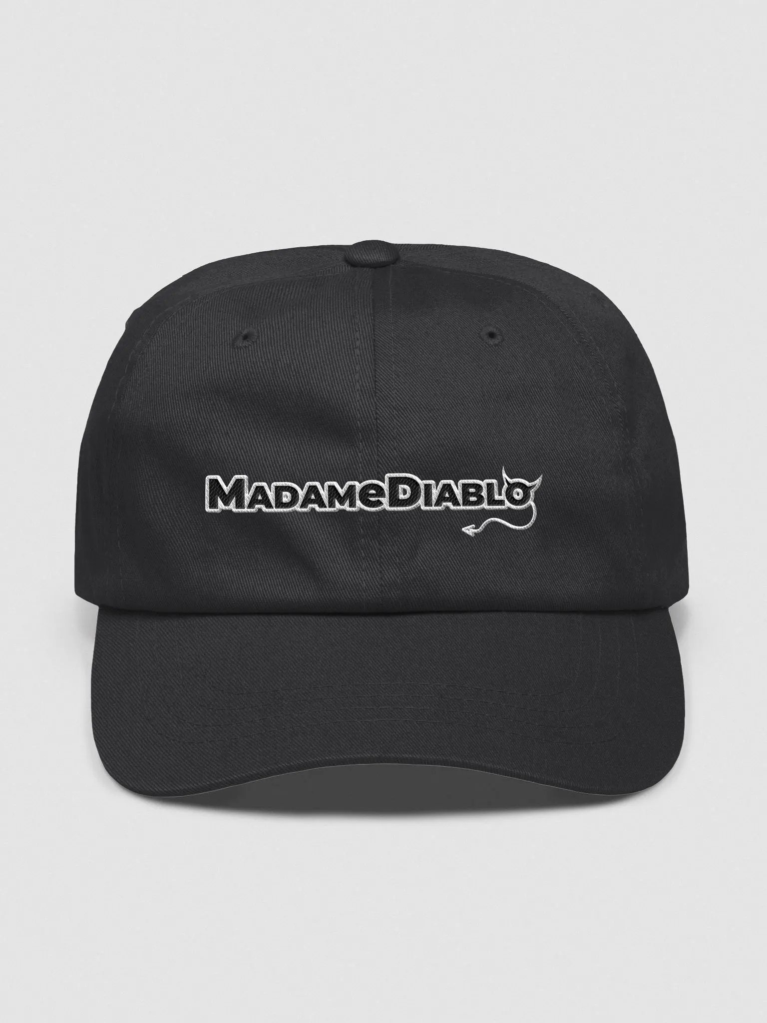 MadameDiablo logo dad hat product image (3)