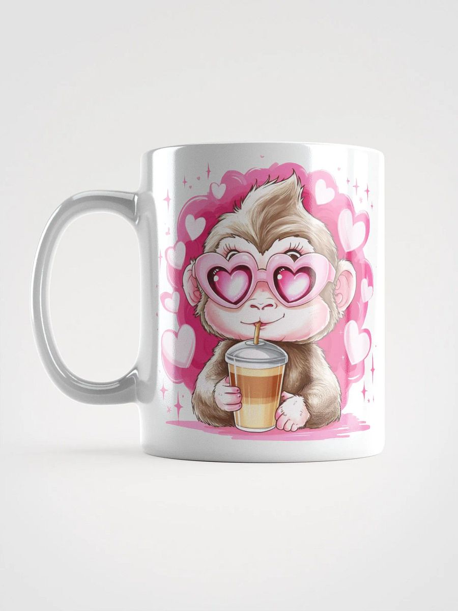 Love Monkey White Glossy Mug product image (18)