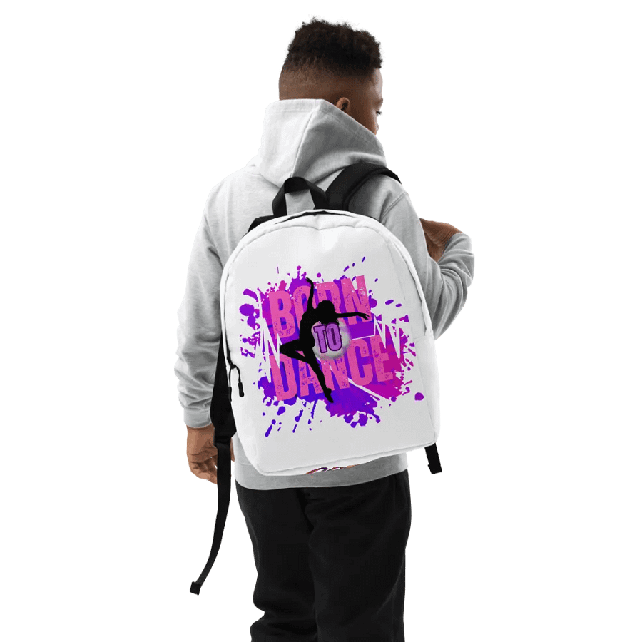Born to Dance Her Silhouette All-Over Backpack product image (7)