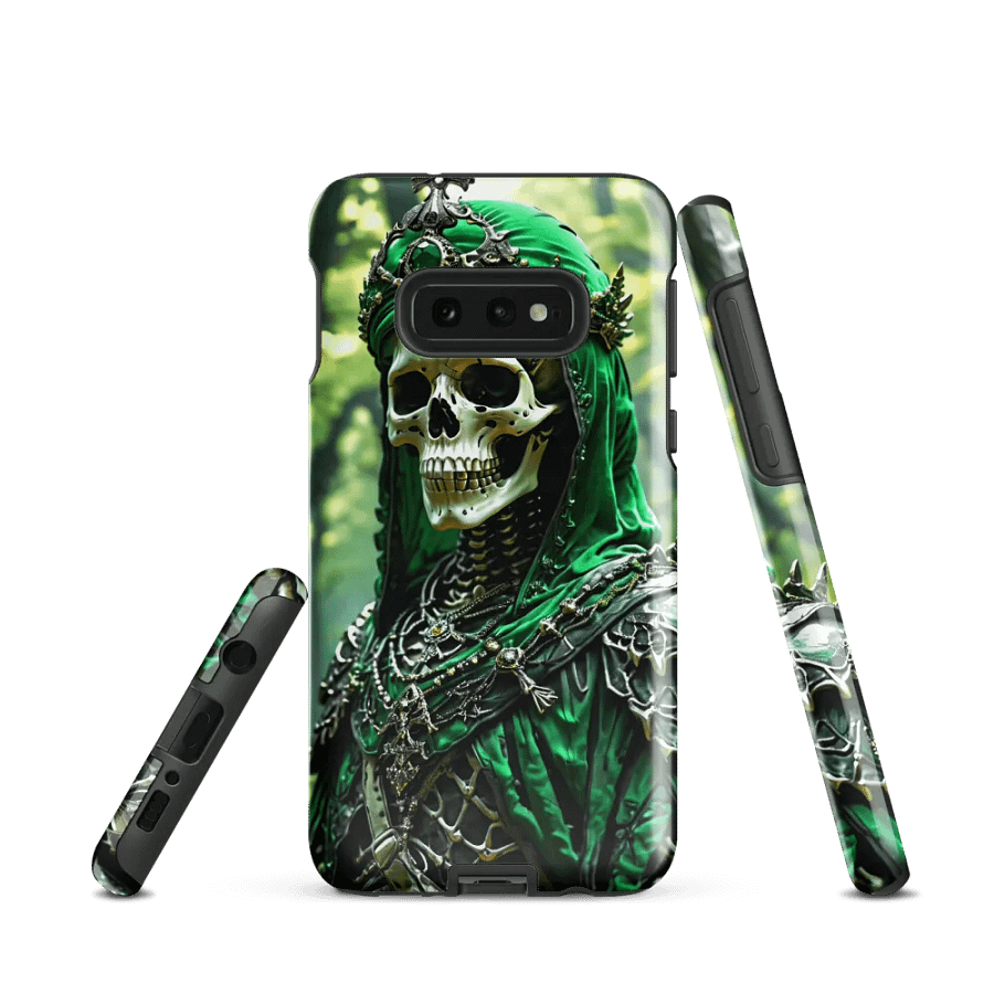 Eternal Ruler Samsung Tough Case – Skeleton King in Regal Green product image (2)