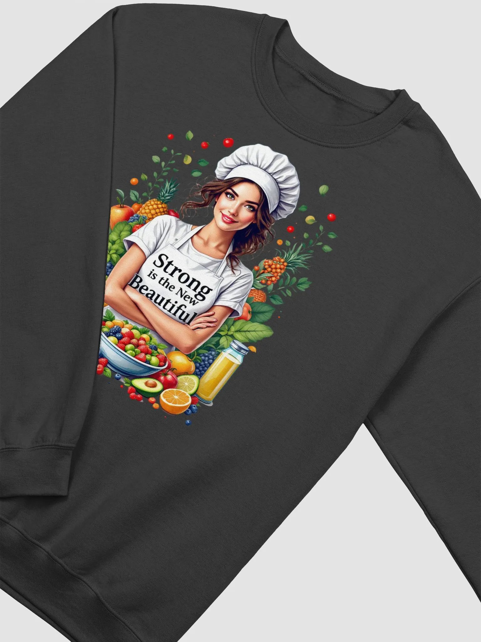 Strong is the New Beautiful Chef Sweatshirt product image (20)