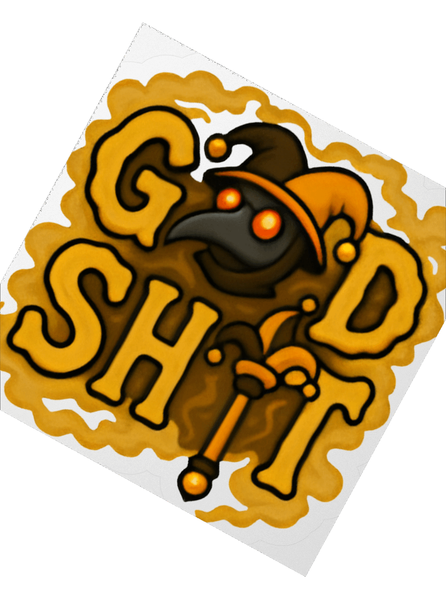 Plague Jester "Good Shit" Kiss Cut Stickers product image (3)
